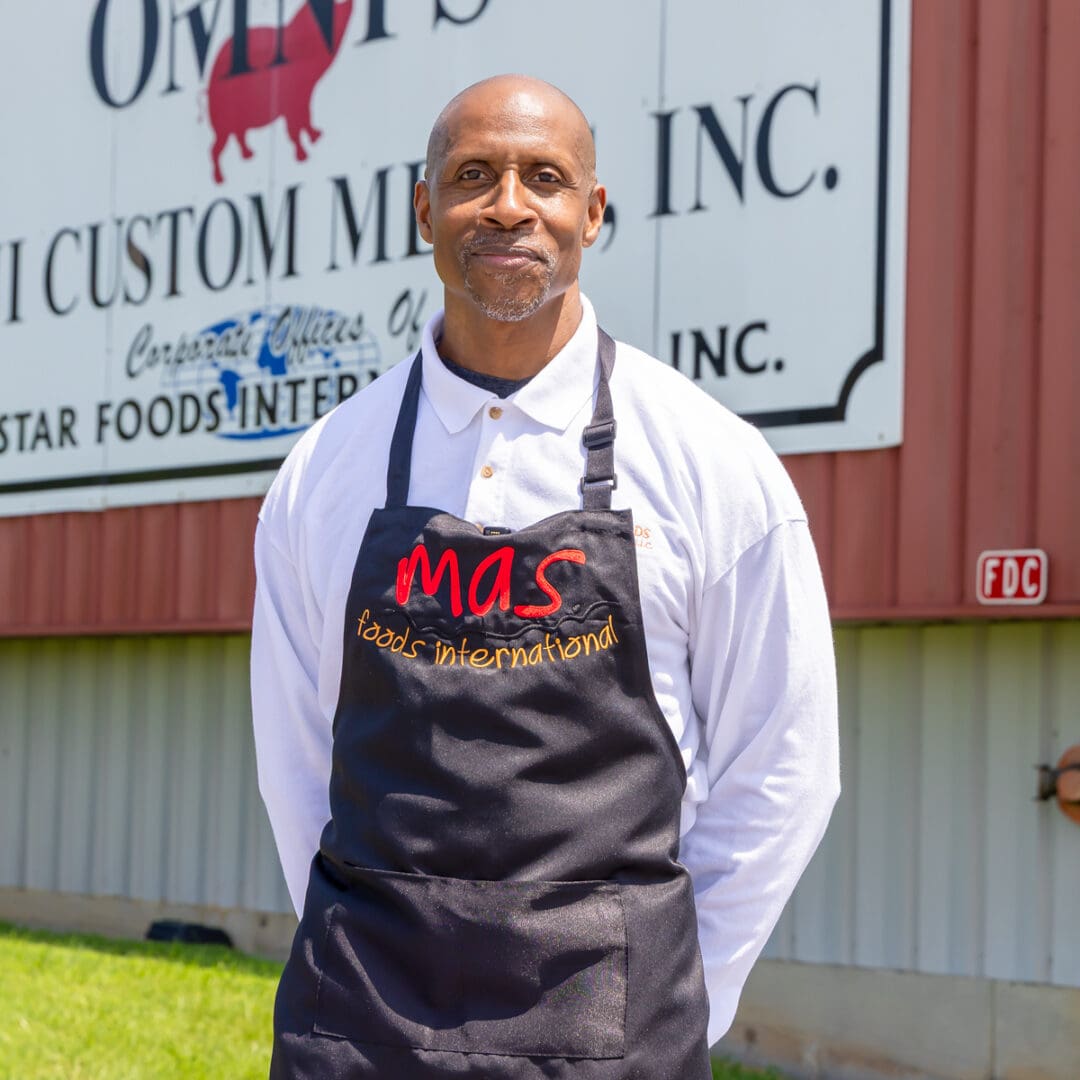 Michael Short and MAS foods chicken sausage
